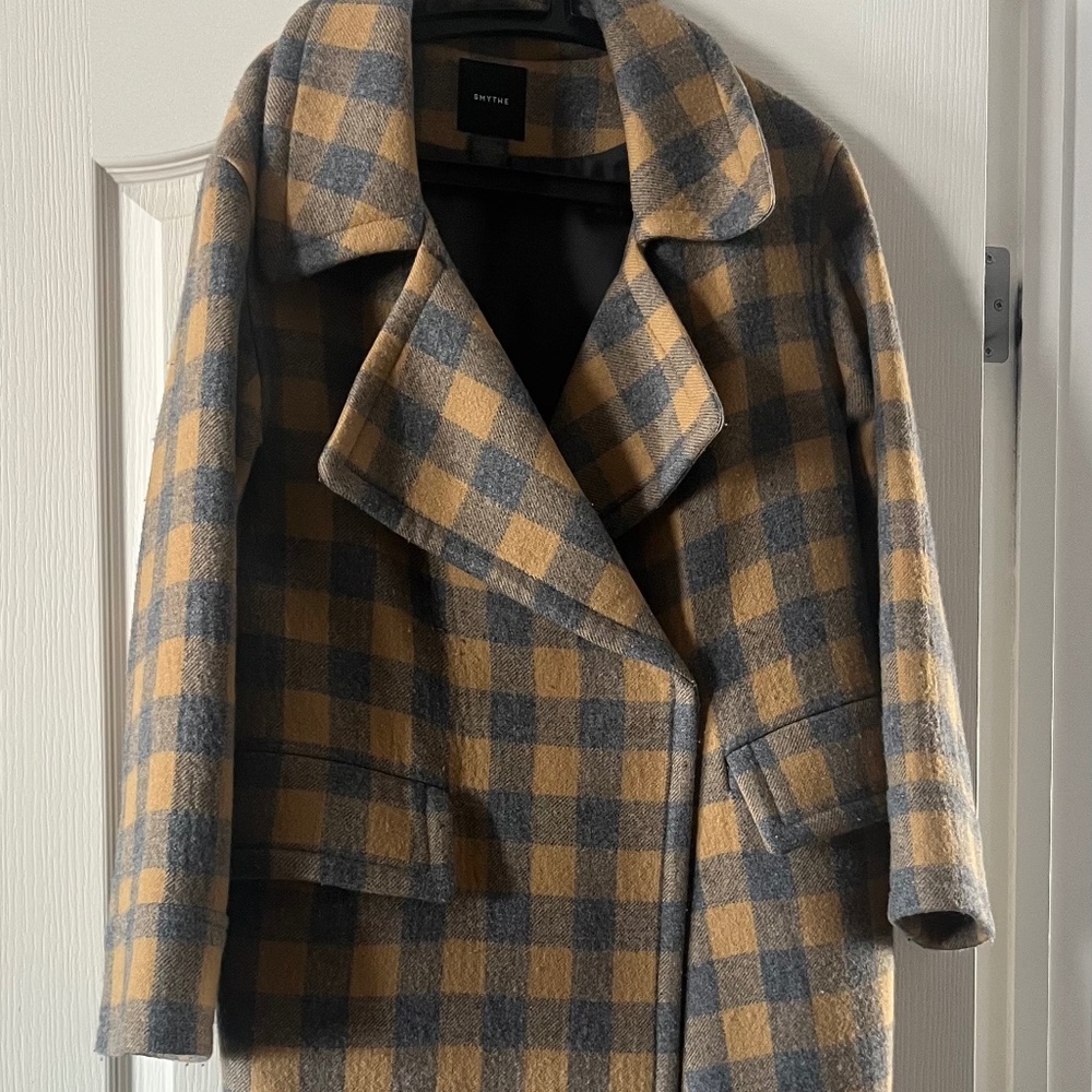Smythe Peaked Lapel Coat - US4